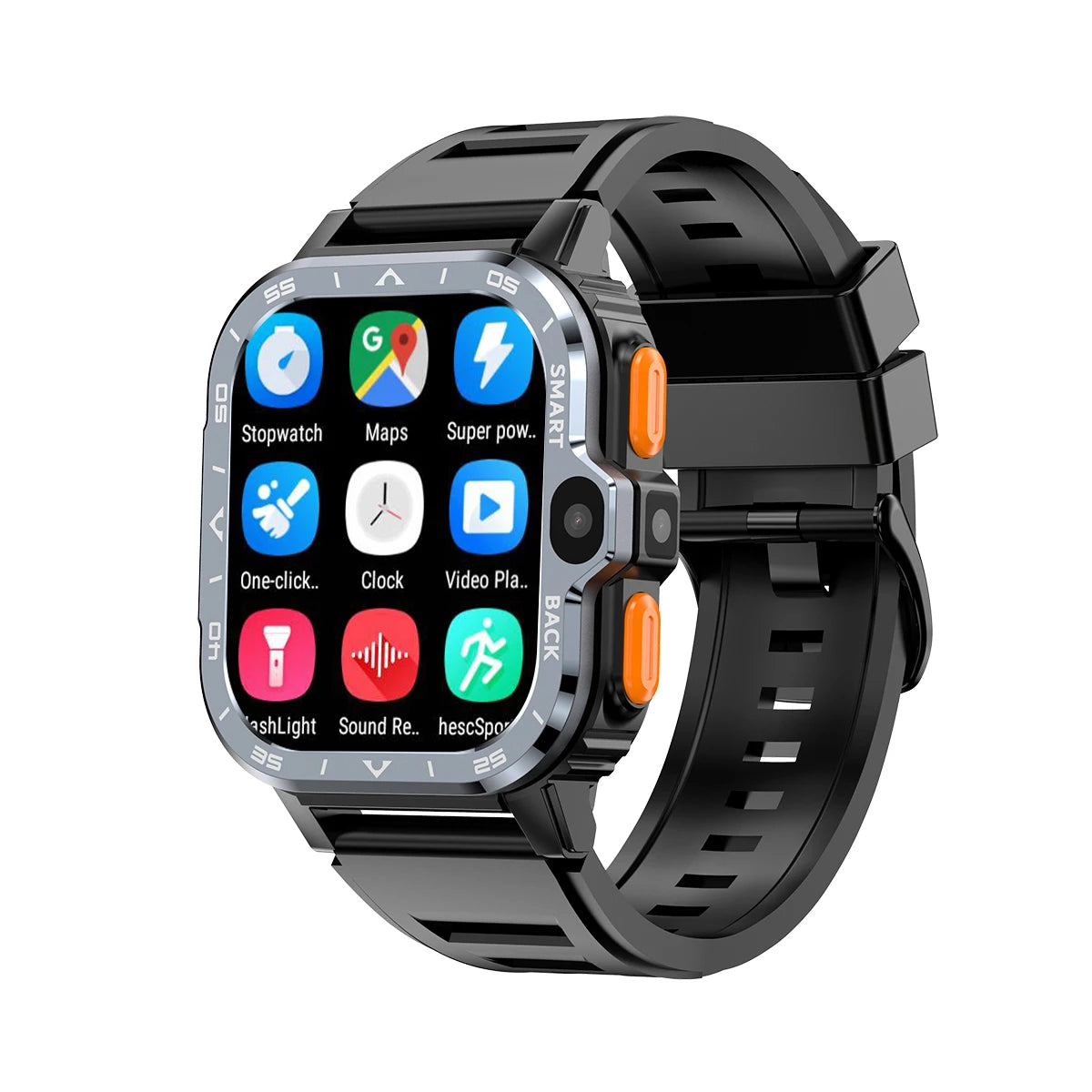 PGD WATCH 4G Android WIFI GPS Play Store Smartwatch Android 8.1 Sim Card Mobile Phone 2.03" GPS Pgd Watch HD Camera 2024