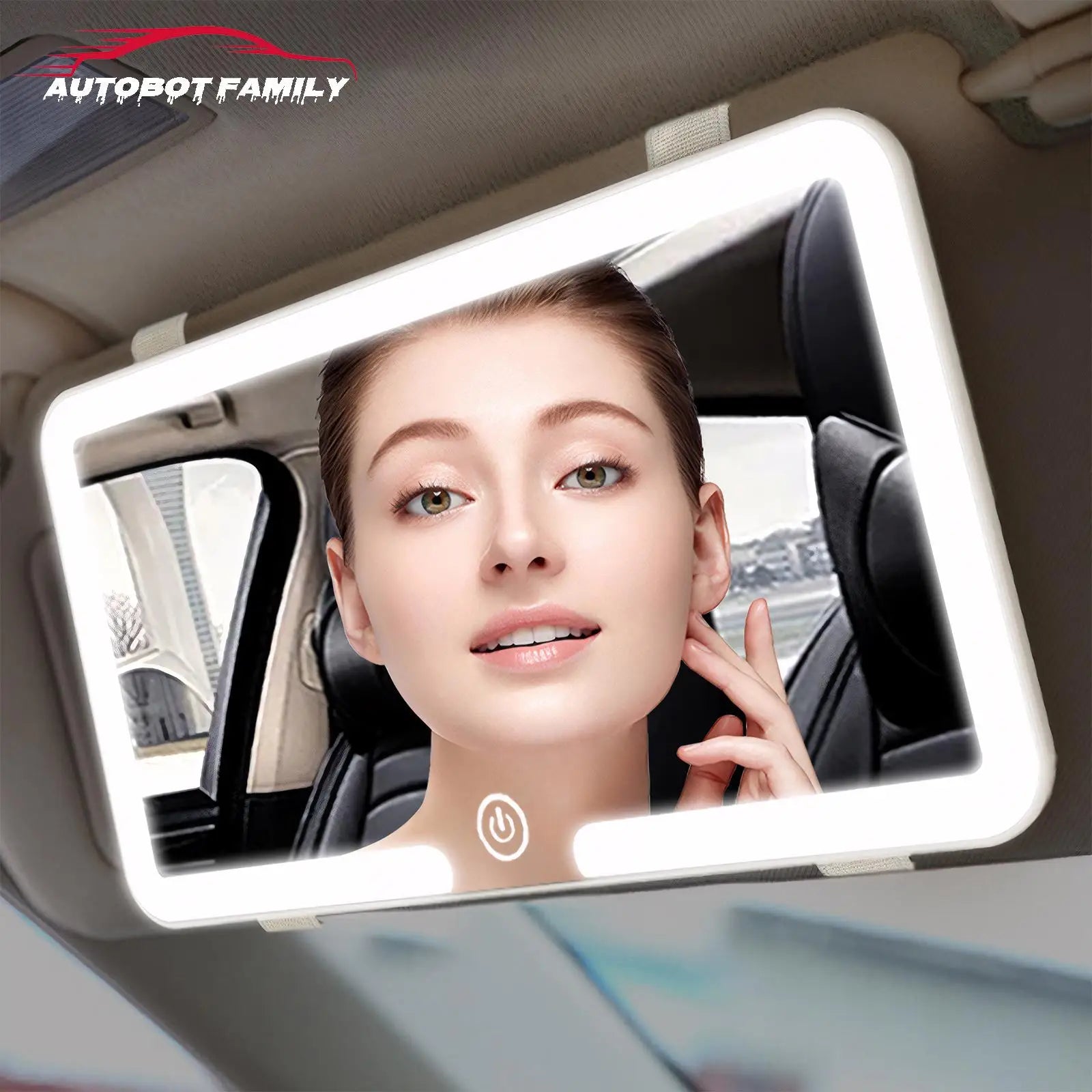 Portable Modern Design Makeup Mirror for Travel Easy to Store & Decorative Cute Gift Idea for Vanity Use Made in China