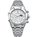 Best-selling Waterproof High-end Fashion Steel Band Custom logo Quartz Watch for Man