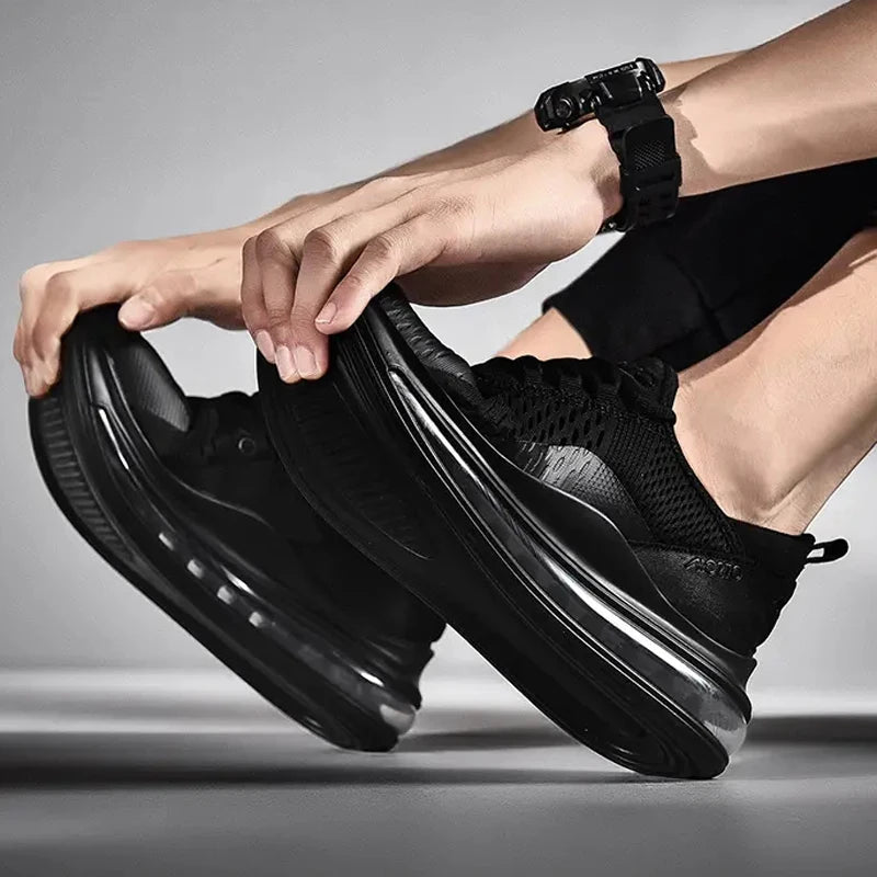 2025 Hot Fashion Lightweight Non-Slip Casual Big Size Sports Sneakers Mesh Good Quality Running Breathable Walking Shoes