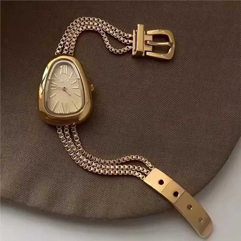 Wholesale of New Niche Light Luxury Vintage Womens Watches With a Chinese Style High-end Foreign Trade and Quartz Watch