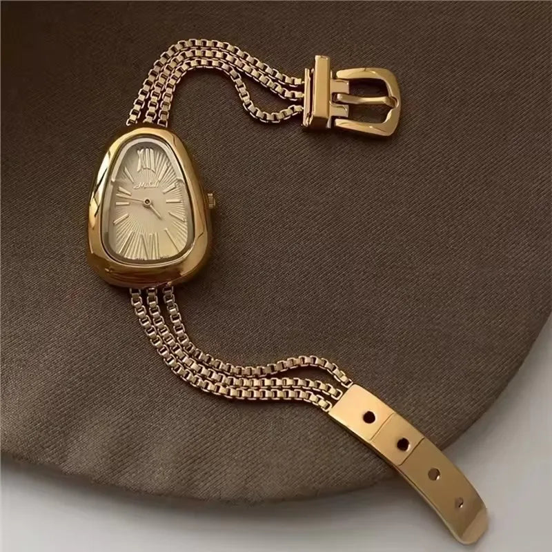 Wholesale of New Niche Light Luxury Vintage Womens Watches With a Chinese Style High-end Foreign Trade and Quartz Watch