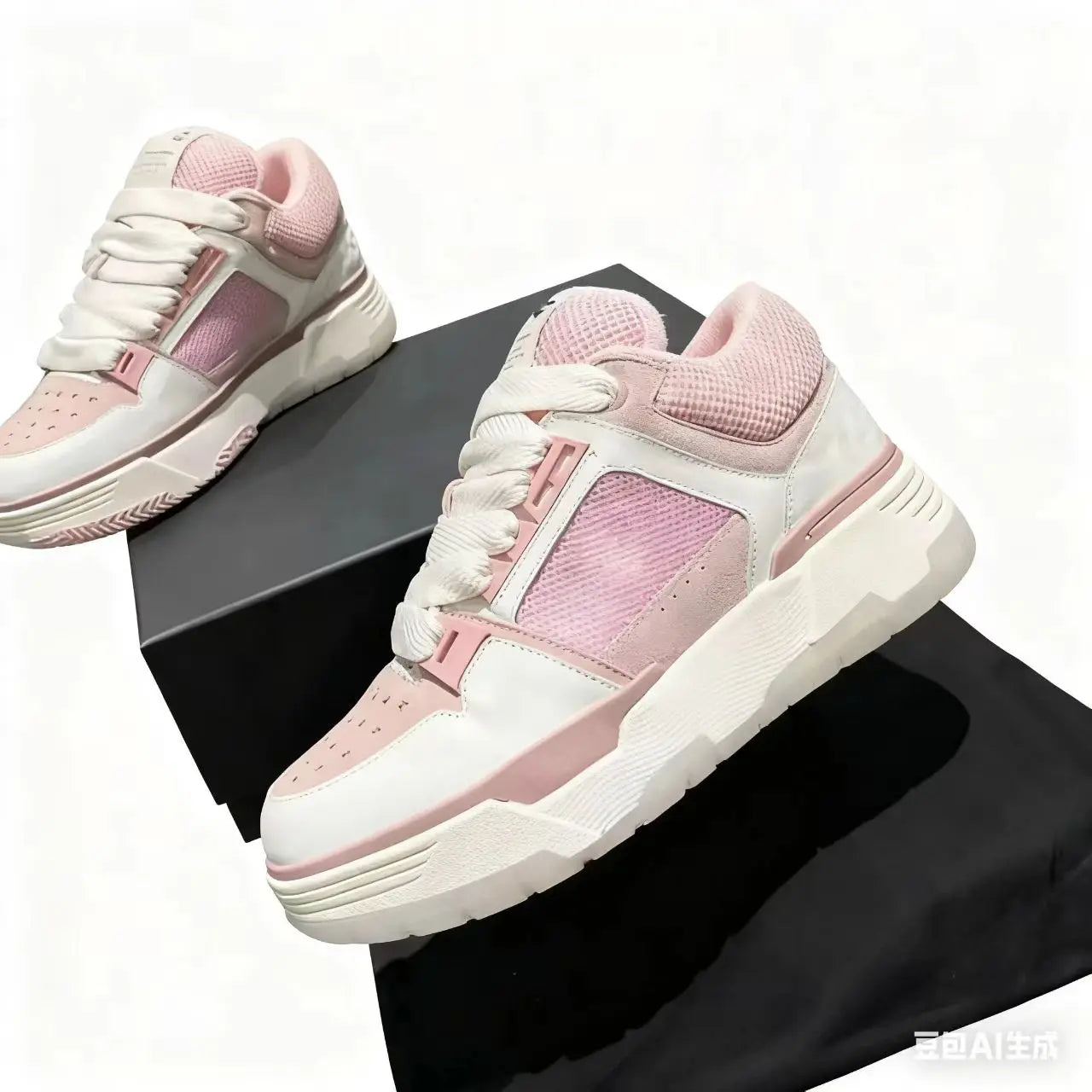 2025 Top Quality New Designer Shoes Black White Men Fashion Casual Shoes Sneakers for Men Amiry Shoes Men