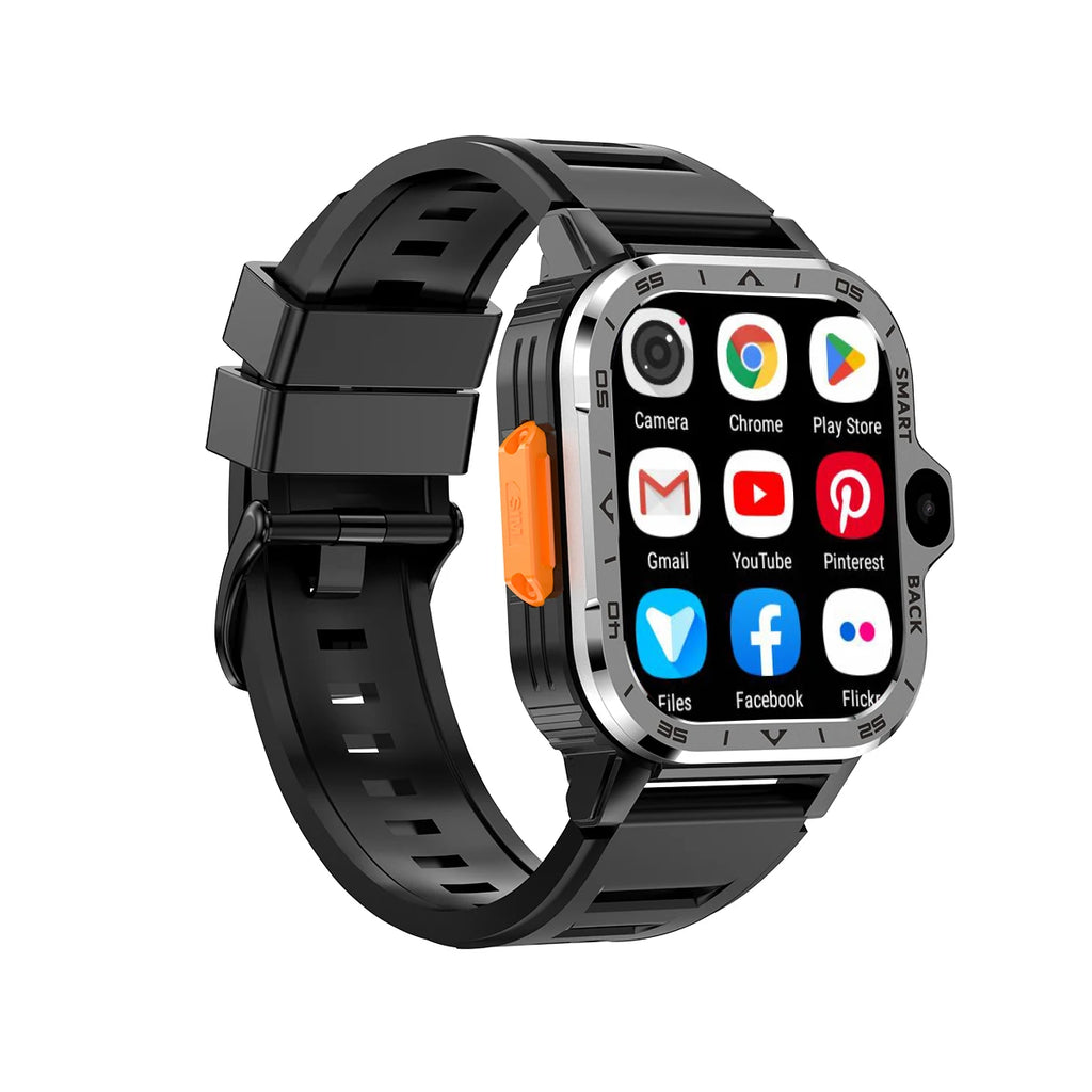 PGD WATCH 4G Android WIFI GPS Play Store Smartwatch Android 8.1 Sim Card Mobile Phone 2.03" GPS Pgd Watch HD Camera 2024