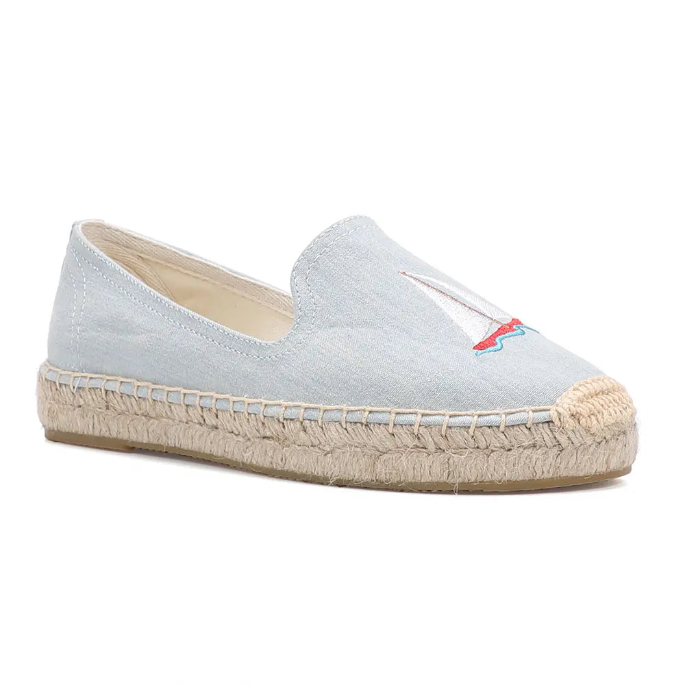 Zapatillas Mujer New Flat Platform Hemp Rubber Slip-on Casual Spring/autumn Hand-painted Sapatos Womens Espadrilles Shoes