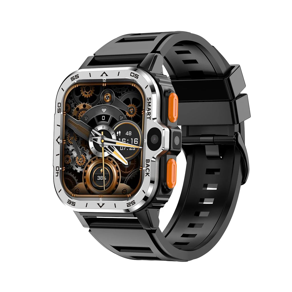PGD WATCH 4G Android WIFI GPS Play Store Smartwatch Android 8.1 Sim Card Mobile Phone 2.03" GPS Pgd Watch HD Camera 2024
