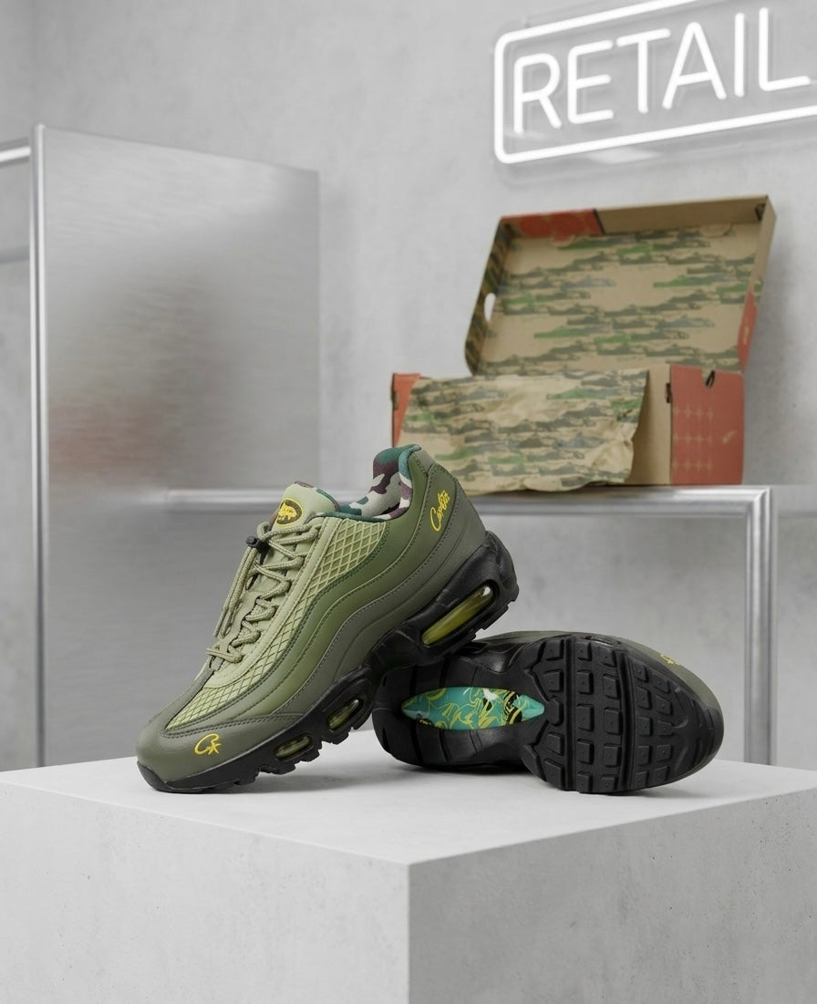 Nike Air Max 95 x Corteiz Verde Militar