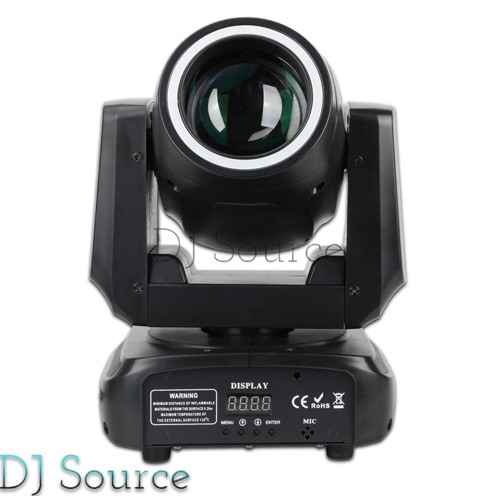 2Pcs/lot Mini LED 150W Beam Moving Head Light With Aperture 18 Prism Rainbow Effect DJ Stage Lights DMX512 For Disco Party CLub