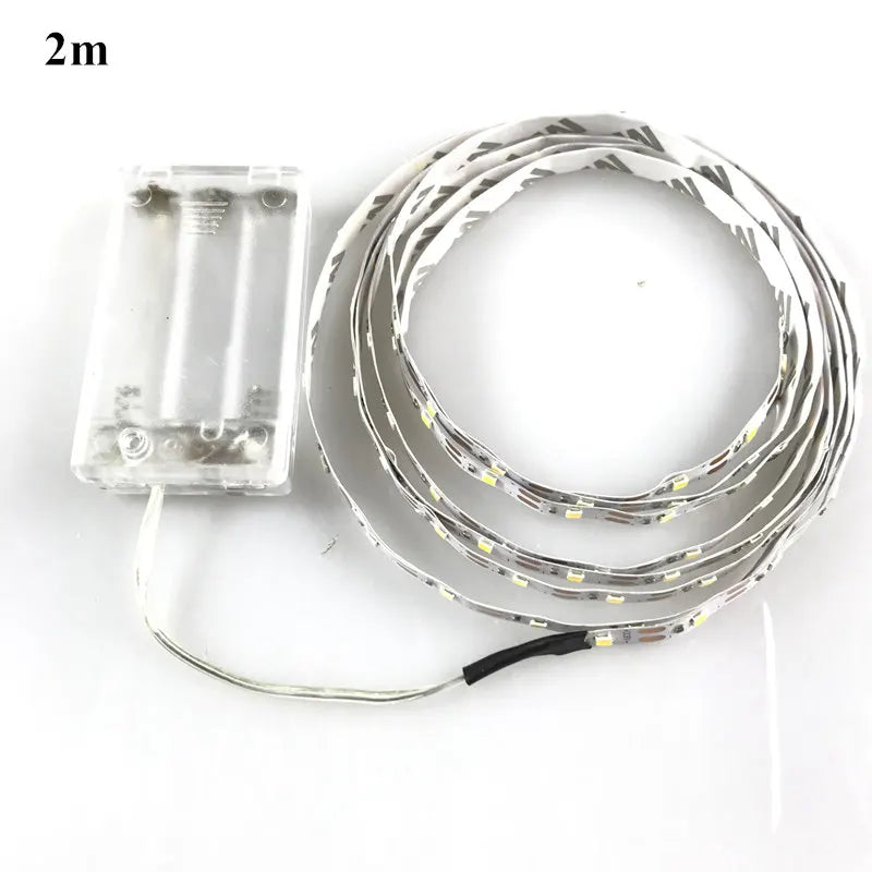 5V LED Strip Light 5050 2835 SMD 60LED/m USB/ Battery Powered TV Backlight Lamp Flexible LED Tape Ribbon Lights Strip Home Decor