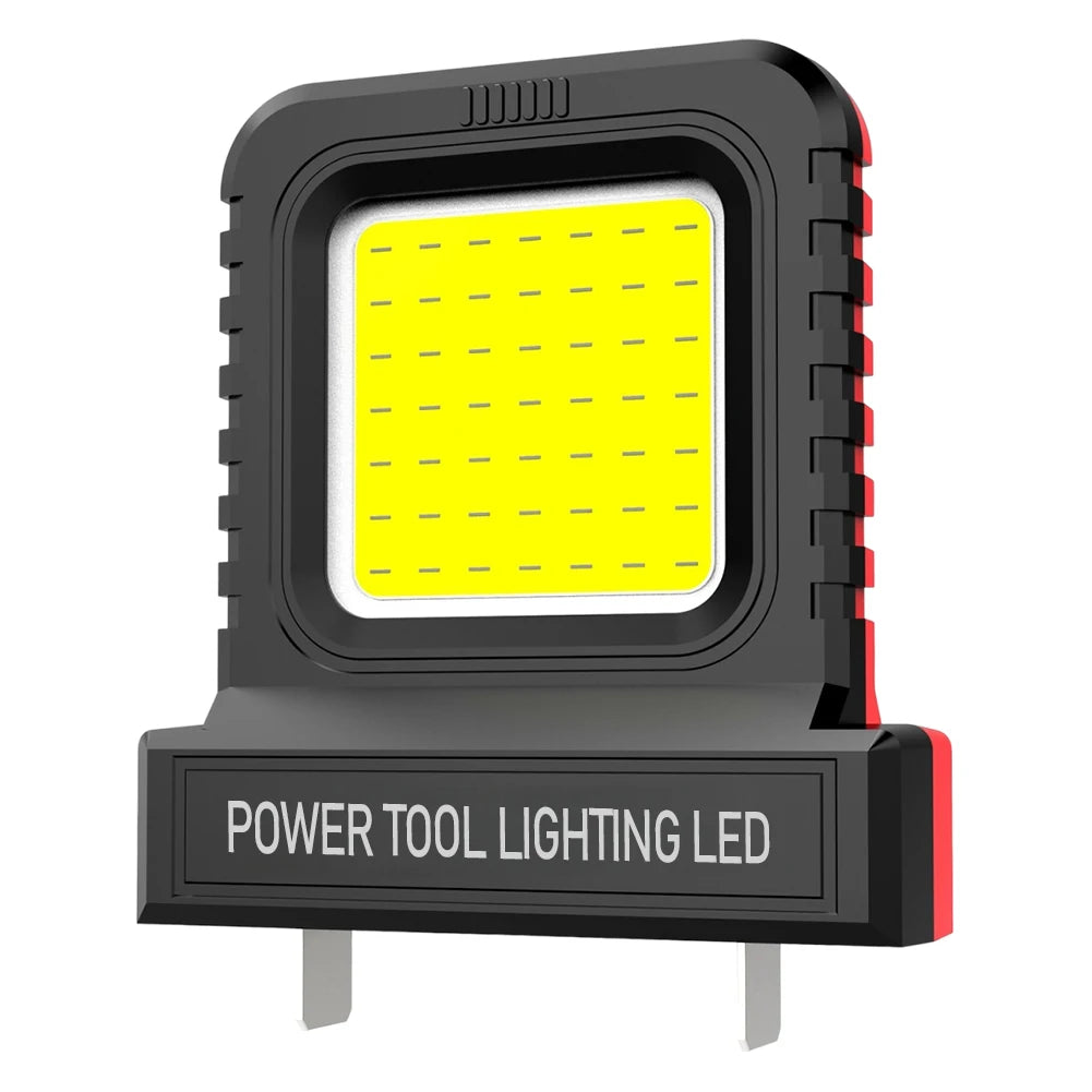 1-5Pcs Power Tool LED Work Light for Makita for Milwaukee for Dewalt for Bosch for Dayi Lomvum Zhipu 18V-21V Li-ion Battery