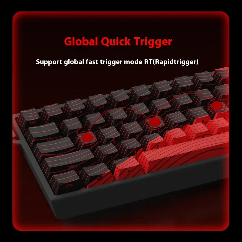 Hot Sale MADLIONS MAD60HE Magnetic Switch Keyboard Mechanical Keyboard 8000Hz 0.01mmRT Wired Custom Valorant Gaming Keyboard