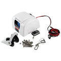 Electric Boat Anchor Winch Saltwater Pontoon Anchor Winch For Small Boats With Wireless Remote Control Kit 45 Lbs