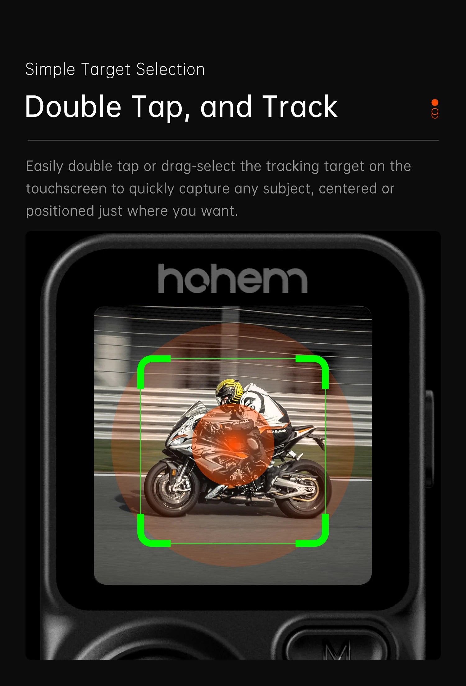 Hohem official-website isteady М7 Stabilizer Ai Face Tracking 3-Axis Phone Gimbal Built-in Selfie Stick iPhone16/Samsung Gimbal