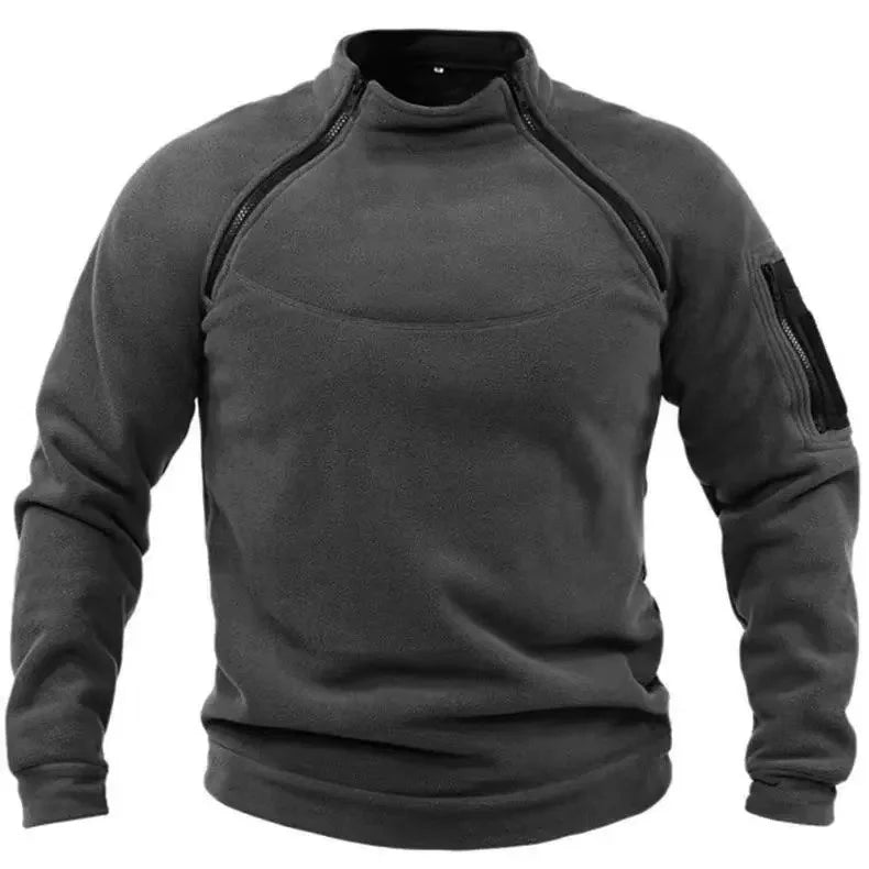 Men Winter Autumn Polar Fleece Tactical Military Combat Cargo Jackets Trekking Hiking Camping Climbing Casual Sweatshirt