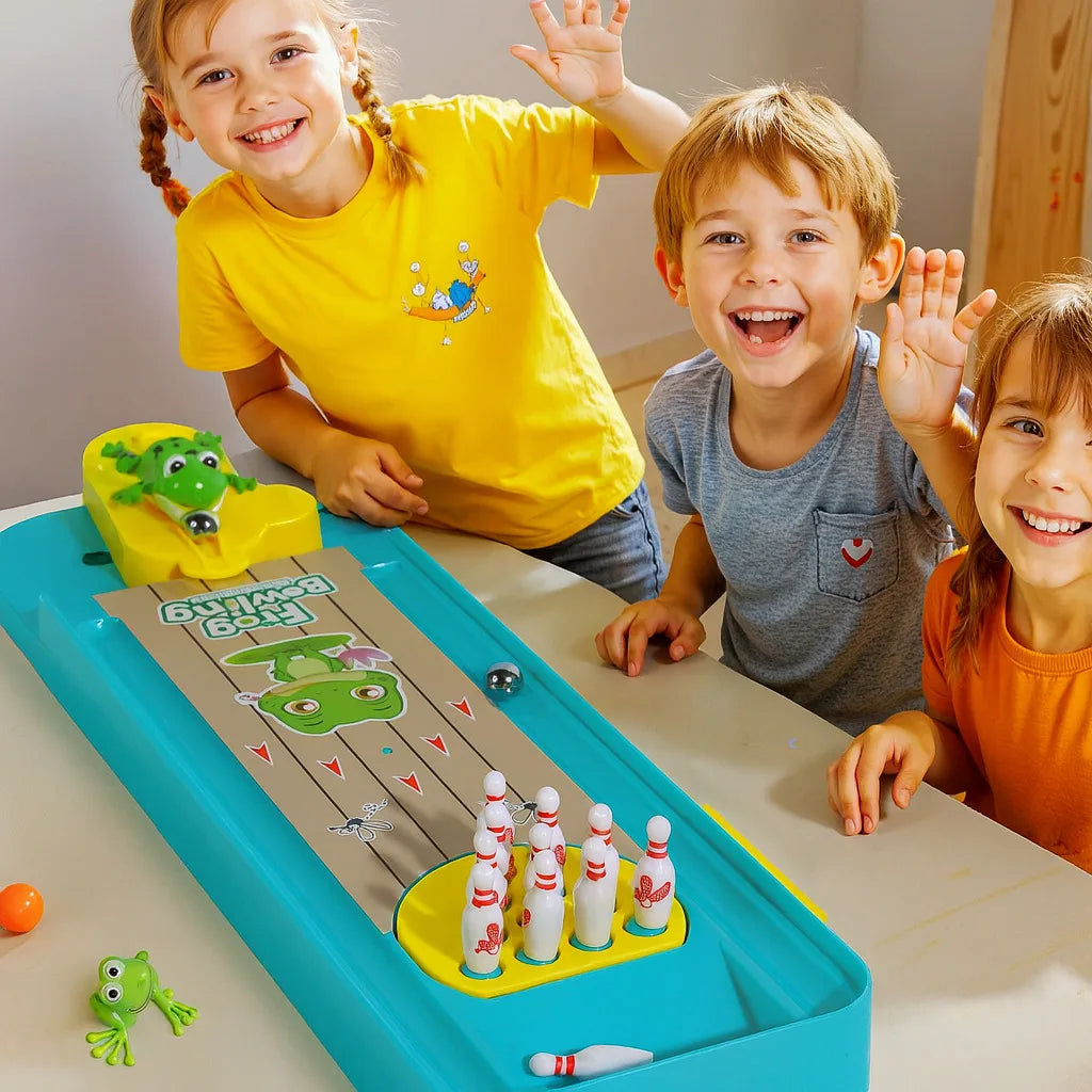 Mini Desktop Bowling Game Toy Funny Indoor Parent-Child Interactive Table Sports Game Toy Bowling Educational Gift For Kids