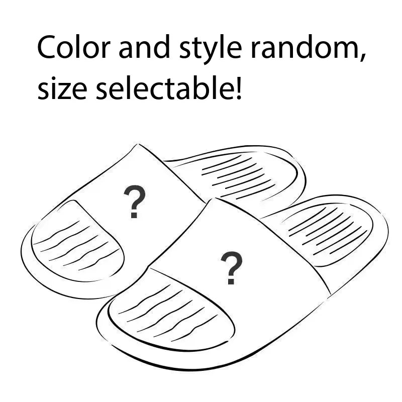 Summer Women Slippers Men Sandals Casual Beach Shoes Soft Bottom Slides Thick Platform EVA Anti-Slip Home Slippers