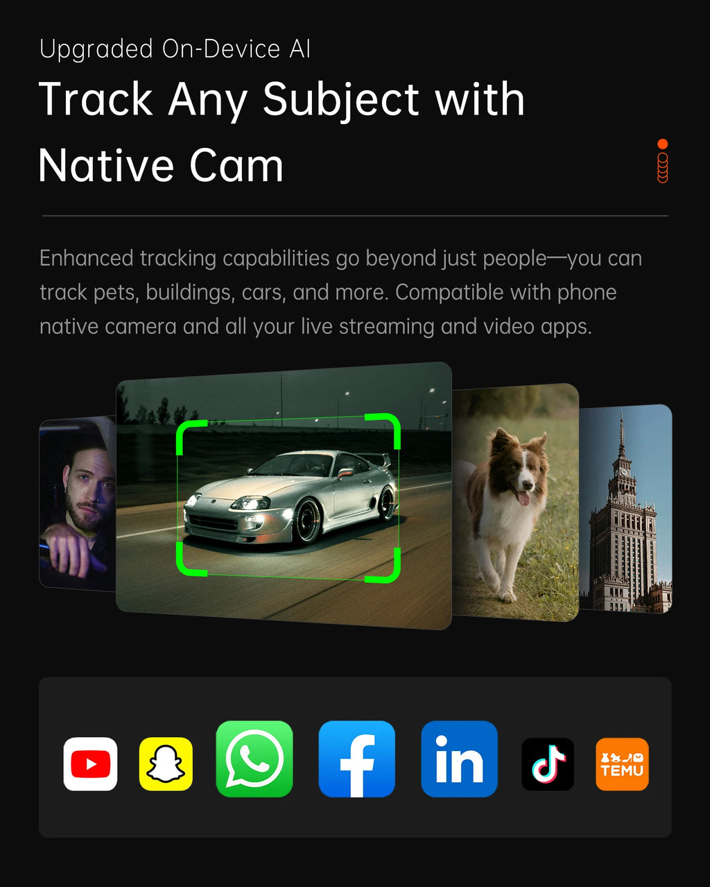 Hohem official-website isteady М7 Stabilizer Ai Face Tracking 3-Axis Phone Gimbal Built-in Selfie Stick iPhone16/Samsung Gimbal