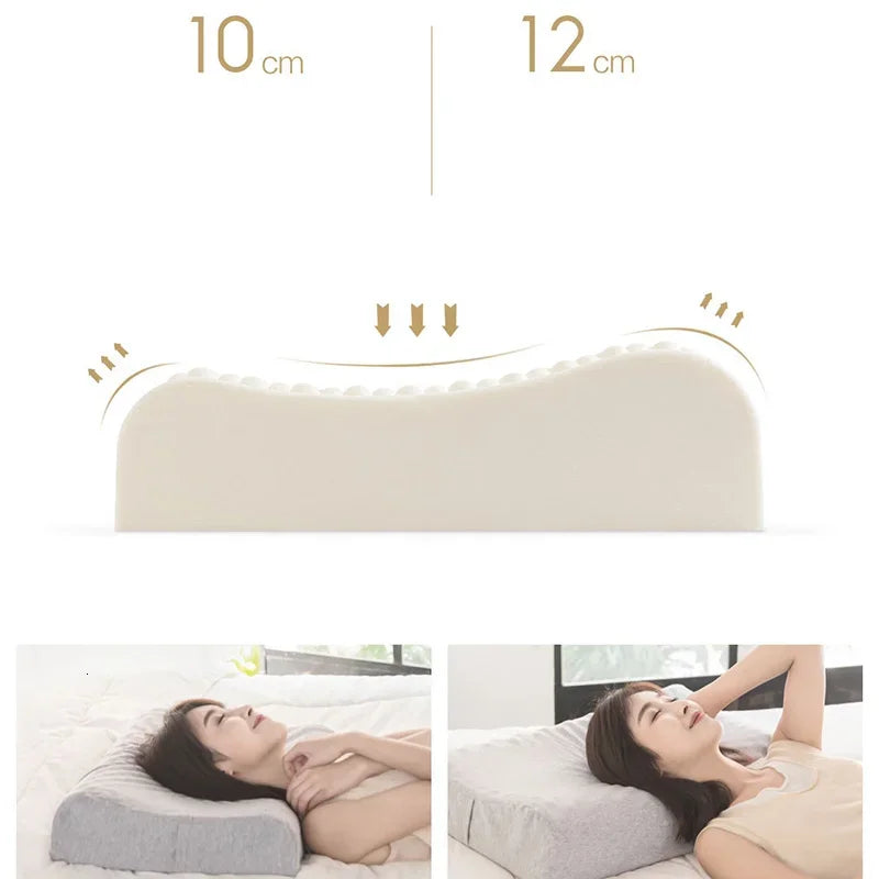 Mijia 8H Natural Latex Massage Pillow Z3 Sleep Cervical Massage Pillow for Sleeping Relax Fatigue High Rebound Comfortable