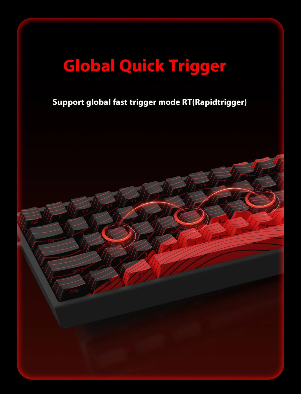 Hot Sale MADLIONS MAD60HE Magnetic Switch Keyboard Mechanical Keyboard 8000Hz 0.01mmRT Wired Custom Valorant Gaming Keyboard