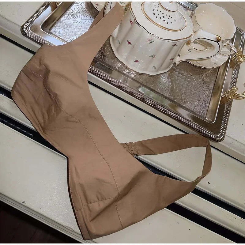 Drop Waist Lantern Pant 3 Pieces Suit Women Stripe Bikini Long Sleeve Lapel Shirt Pants Sets 2026 Female Casual Street Outfit