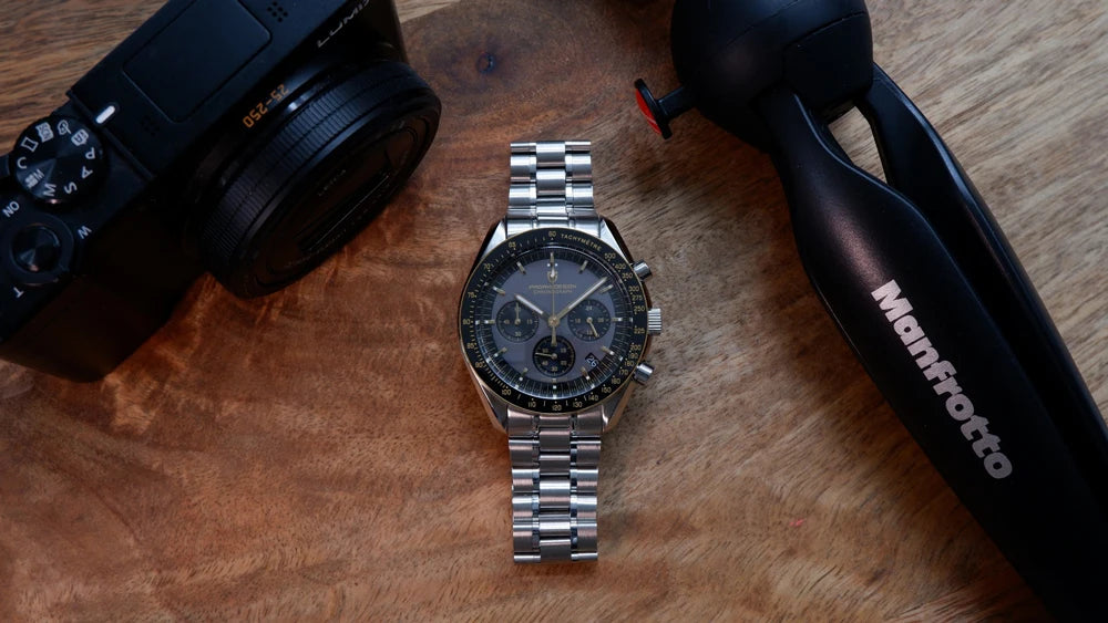 PAGANI DESIGN 2026 New Saturn Watch Luxury Quartz Watches For Men Stainless steel Luminous AR Sapphire crystal Chronograph Man