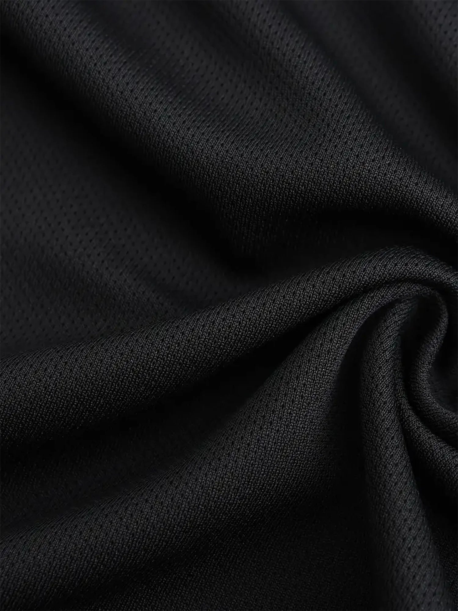 Sports Long-Sleeved Black 5-Piece Men's Round Neck Shirt Quick-Drying Top Fitness Sportswear Casual Outdoor Sportswear Body-Shap