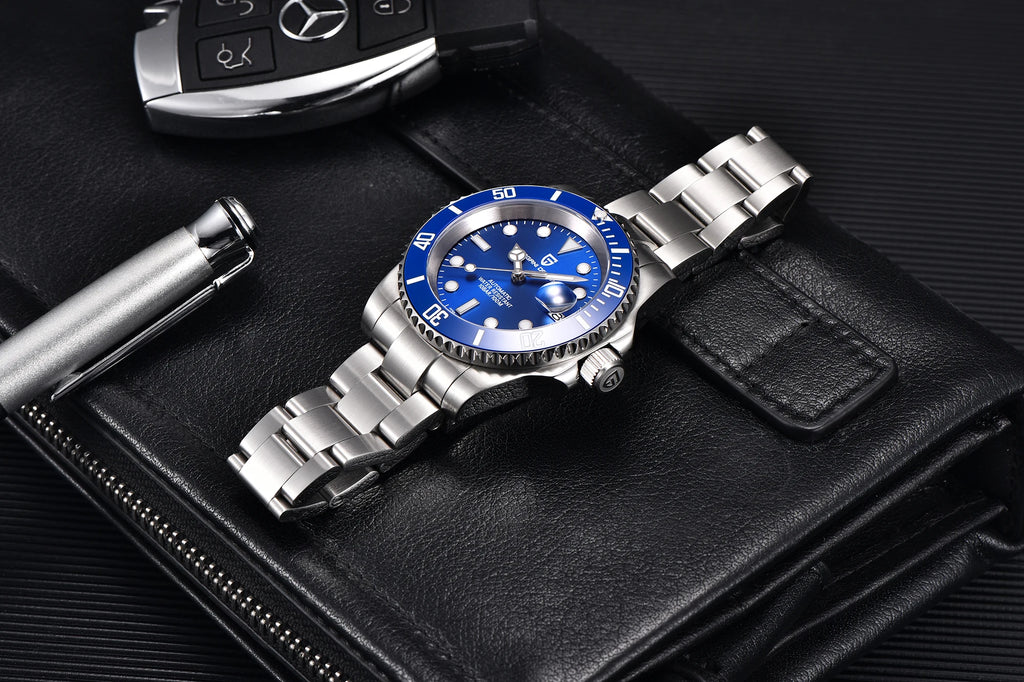PAGANI DESIGN 2026 NEW Water Ghost Watch 40MM Luxury Automatic Mechanical Watches NH35 Auto Date Dive BGW-9 Watch For Men
