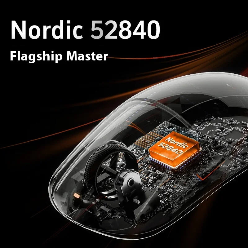 Atk A9 Plus Wireless Gaming Mouse A9/A9 Se/A9 Plus/A9 Pro Tri Mode 8k 53g Lightweight E-Sports Gaming Mouse Pc  Accessory Instoc