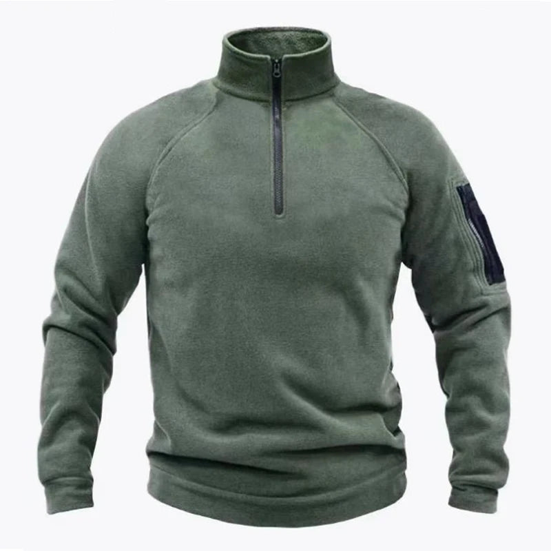 Men Winter Autumn Polar Fleece Tactical Military Combat Cargo Jackets Trekking Hiking Camping Climbing Casual Sweatshirt
