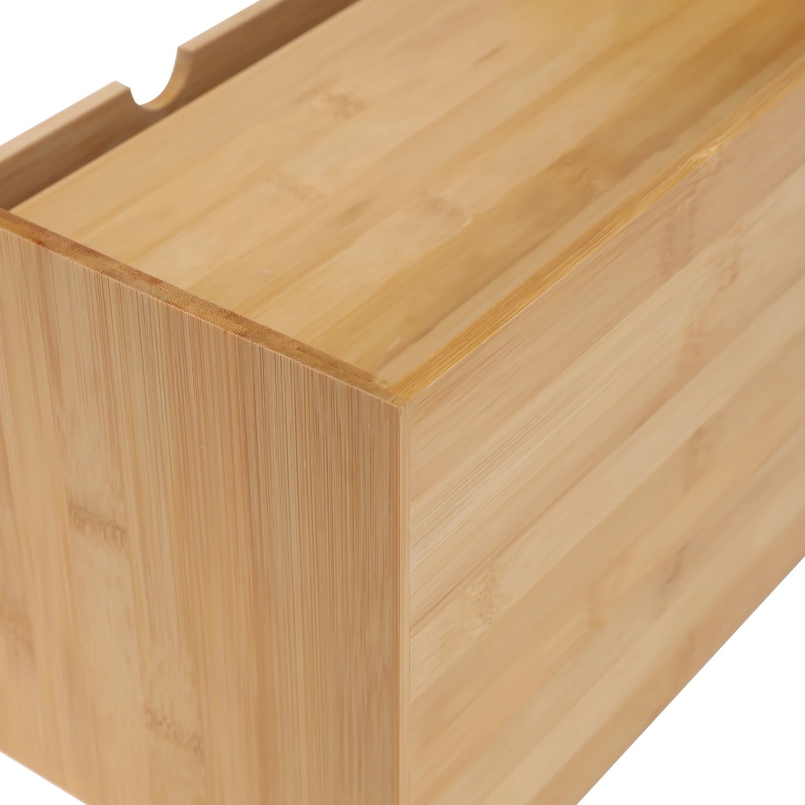 Bamboo Desk Organizer, with 3 Drawers, Tabletop Cosmetic Storage Desk Organizer, Simple Design, Home Office NEW