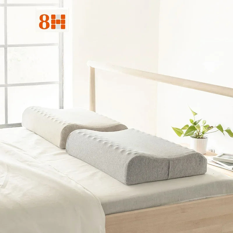 Mijia 8H Natural Latex Massage Pillow Z3 Sleep Cervical Massage Pillow for Sleeping Relax Fatigue High Rebound Comfortable