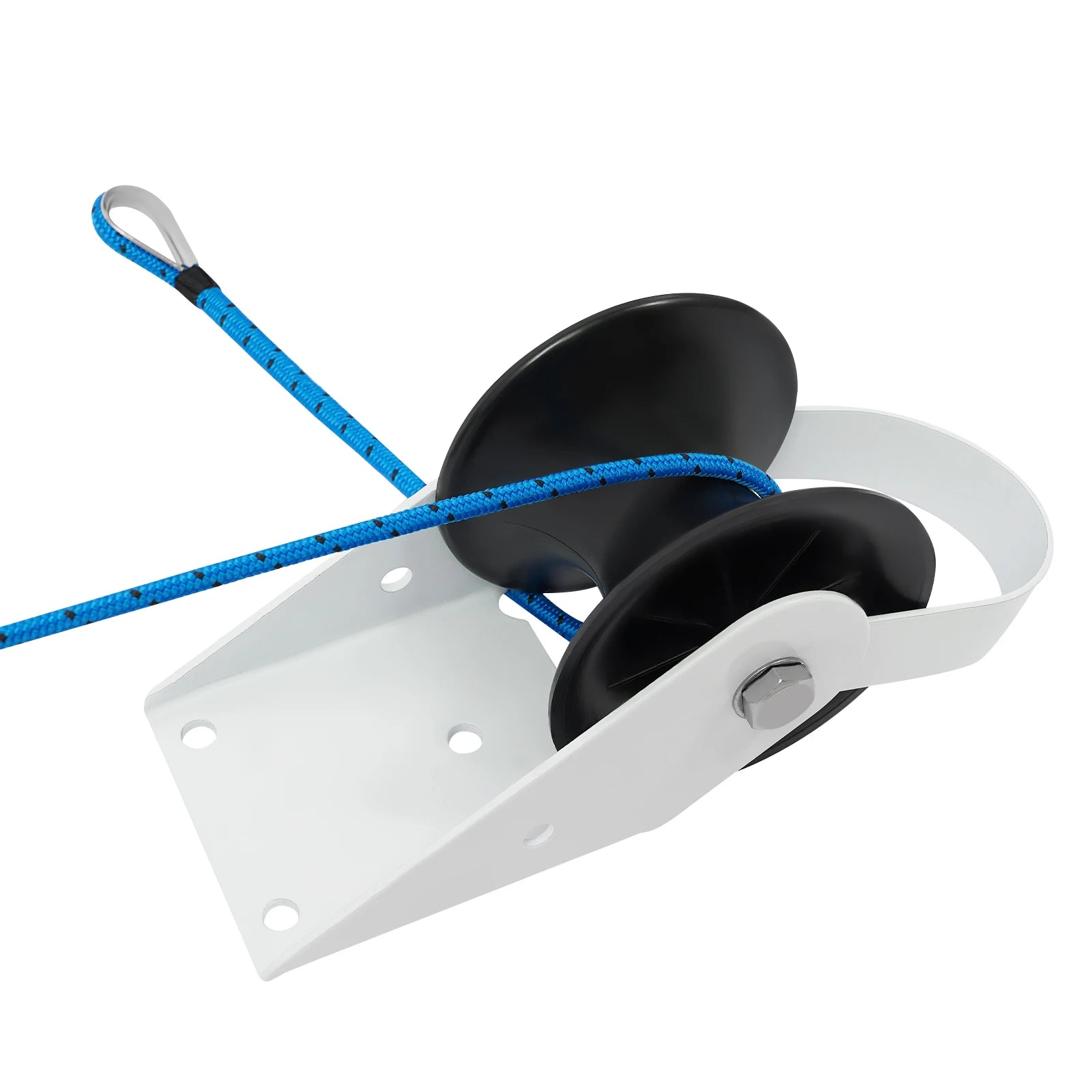 Electric Boat Anchor Winch Saltwater Pontoon Anchor Winch For Small Boats With Wireless Remote Control Kit 45 Lbs