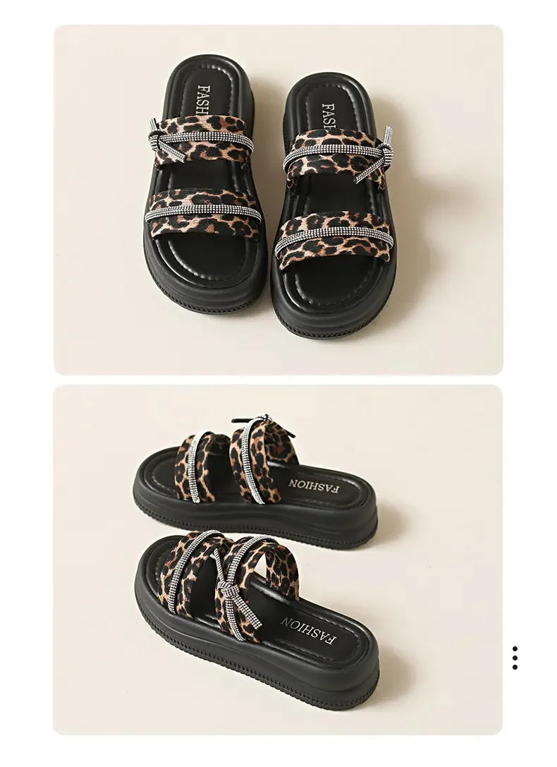 Ladies Summer Casual Flat Sandals Anti Slip Stable Sole Elegant Simple Design Daily Walking Student Footwear