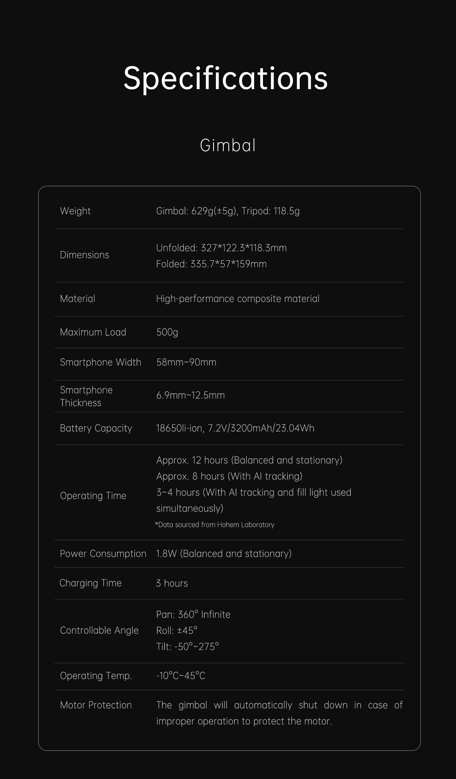 Hohem official-website isteady М7 Stabilizer Ai Face Tracking 3-Axis Phone Gimbal Built-in Selfie Stick iPhone16/Samsung Gimbal