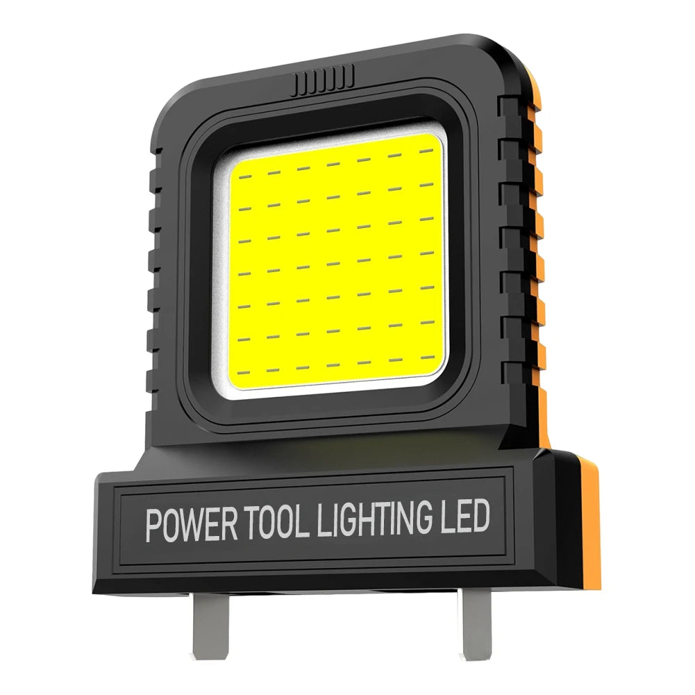 1-5Pcs Power Tool LED Work Light for Makita for Milwaukee for Dewalt for Bosch for Dayi Lomvum Zhipu 18V-21V Li-ion Battery