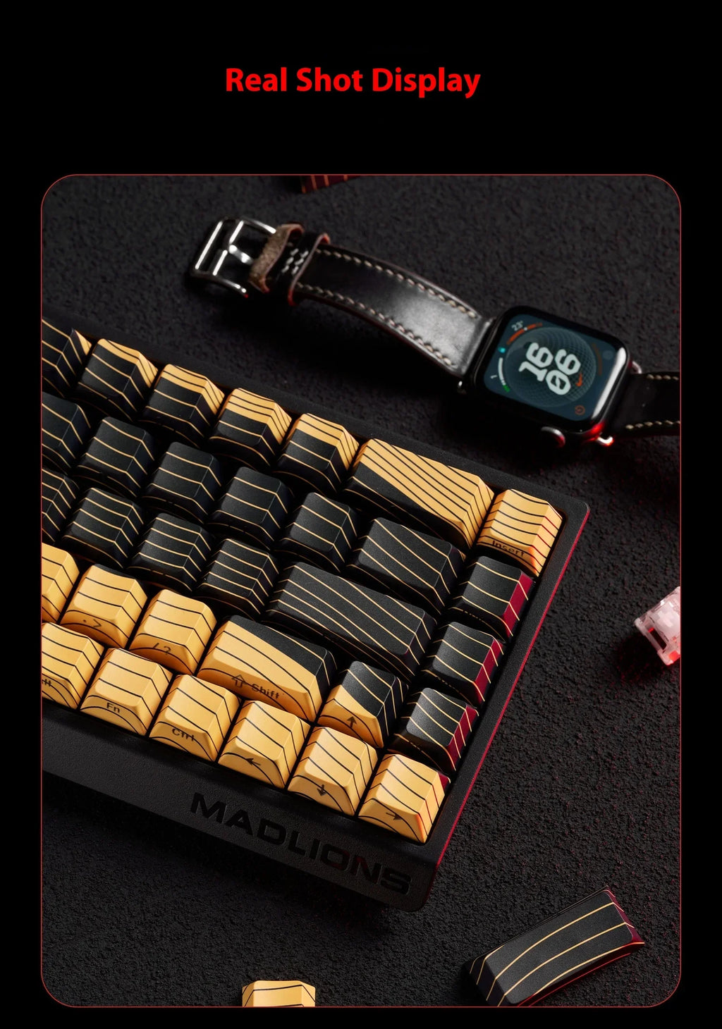 Hot Sale MADLIONS MAD60HE Magnetic Switch Keyboard Mechanical Keyboard 8000Hz 0.01mmRT Wired Custom Valorant Gaming Keyboard