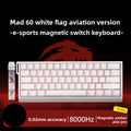 Hot Sale MADLIONS MAD60HE Magnetic Switch Keyboard Mechanical Keyboard 8000Hz 0.01mmRT Wired Custom Valorant Gaming Keyboard