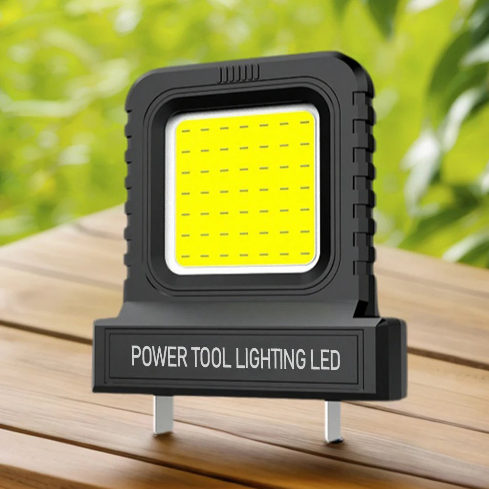 1-5Pcs Power Tool LED Work Light for Makita for Milwaukee for Dewalt for Bosch for Dayi Lomvum Zhipu 18V-21V Li-ion Battery