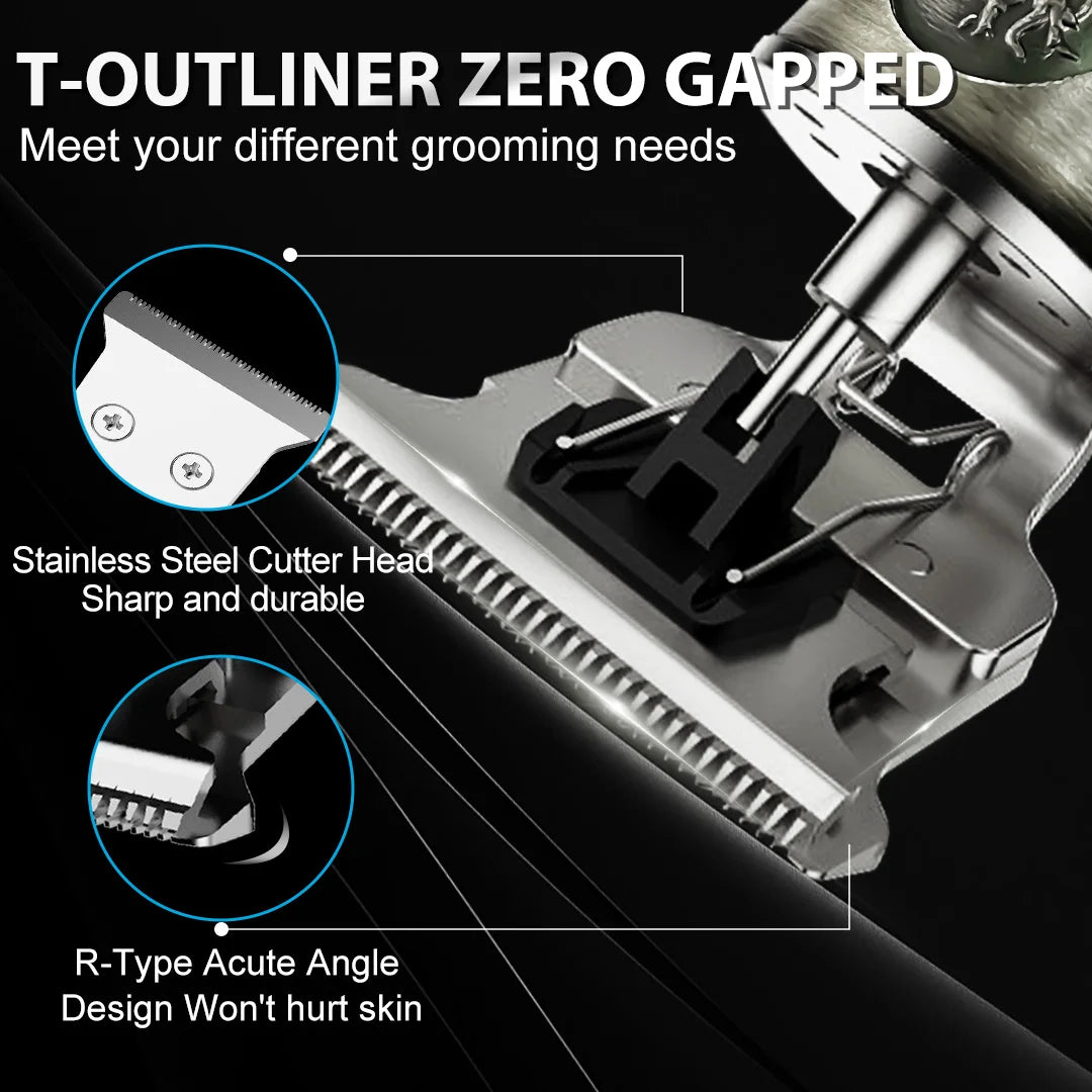Sejoy Professional Hair Clipper kit for Men Cordless Electric Trimmers Rechargeable Hair Cutting Machine