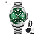 PAGANI DESIGN 2026 NEW Water Ghost Watch 40MM Luxury Automatic Mechanical Watches NH35 Auto Date Dive BGW-9 Watch For Men