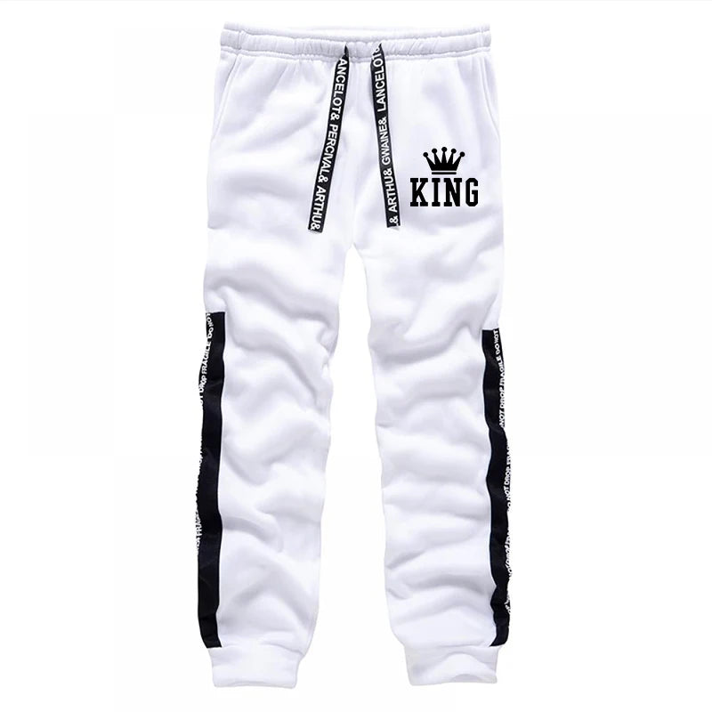 King Printing Mens Tracksuit Hot Sales Casual Hoodie Pants Streetwear Outdoors Mens Clothing Single Piece Sweatshirts Sweatpants