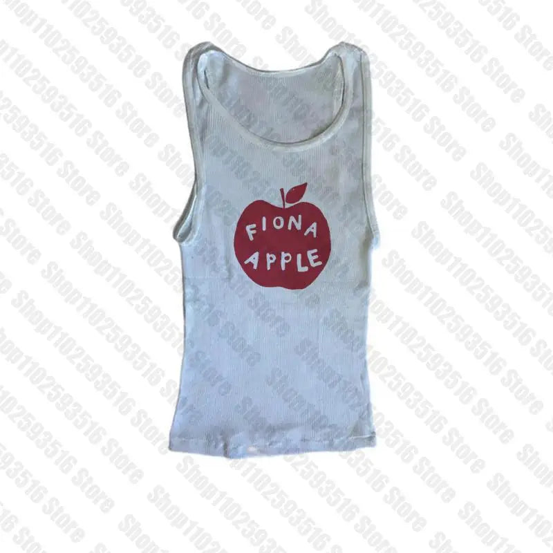 Y2K Crop Tops T-shirt Short Sleevle Vest Tees Harajuku Streetwear Suspenders Women Clothes Aesthetic Letter graphics shirt 2000s