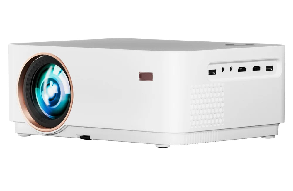 WZATCO New D5 1080P 5G WiFi Android Smart Digital Focus Full HD Projector LED Video Home Theater Cinema Proyector LCD Beamer
